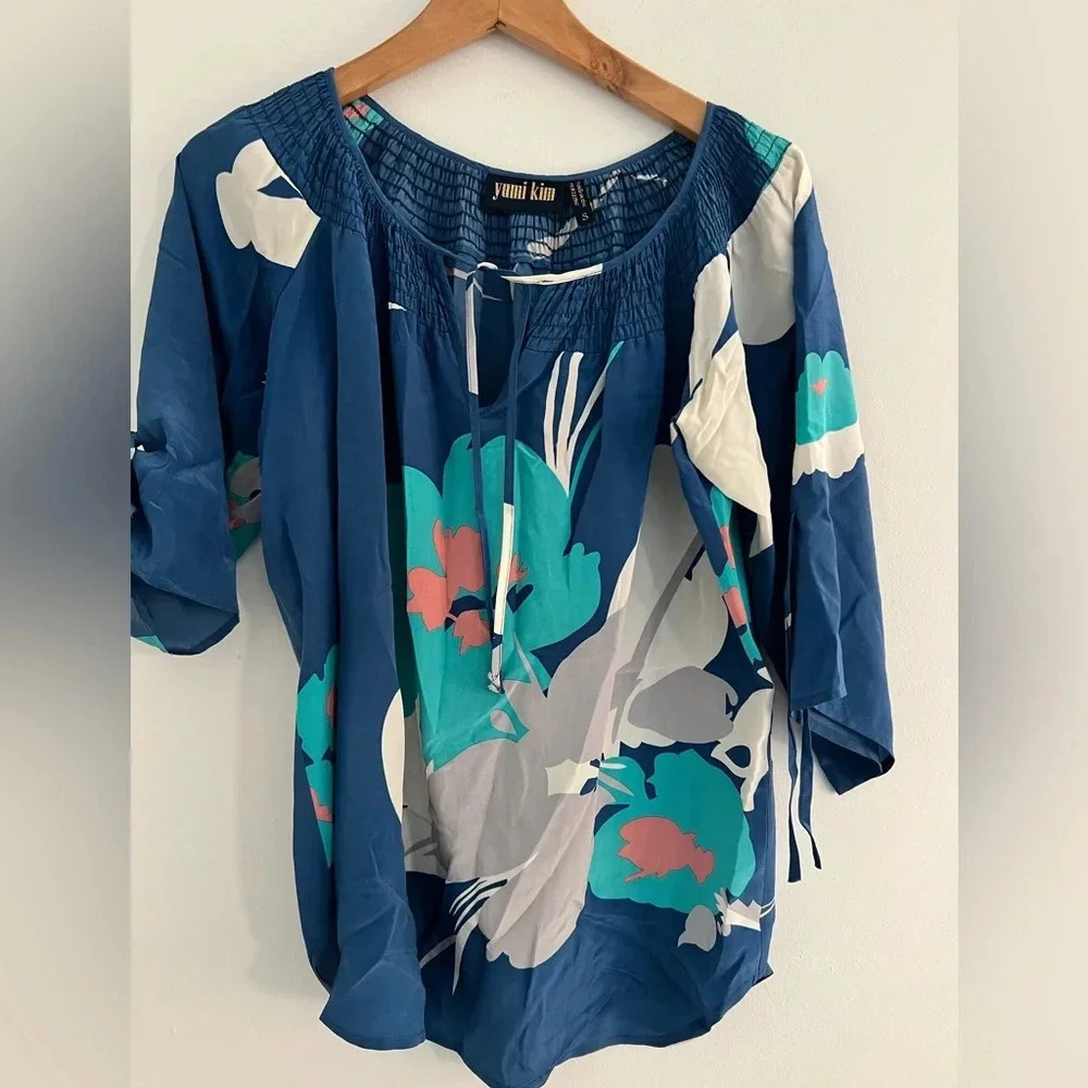 Yummi kim 3/4 Sleeve Top size small